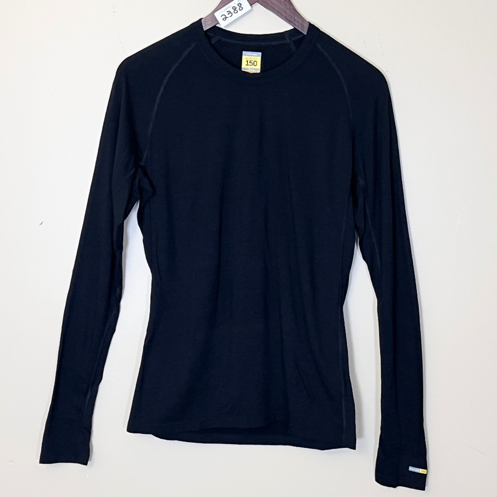 Icebreaker Bodyfit 150 Merino Wool Base Layer Long Sleeve Shirt - Men's Size S